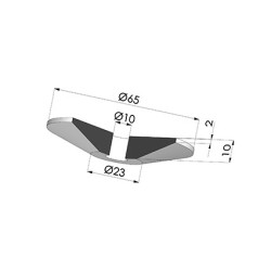 Copo da Série COUP Ø 65 mm