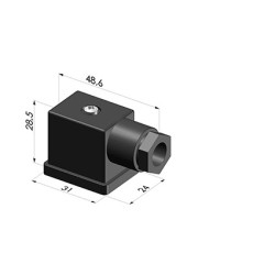 Connecteur pour Bobine DA Série AM