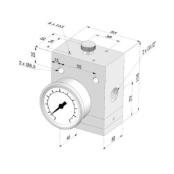 Régulateur de Vide Série RV - Øvide G1/2"