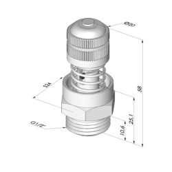 Valve de Réduction de Vide Série VA - Øvide G1/2"