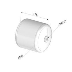 Réserve de vide série RDV - 2.5 litres