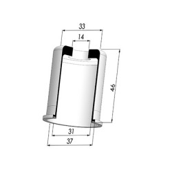 Membrana - Øext 37MM - Øint 31MM - H 46MM