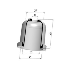 Membrana - Øext 45MM - Øint 35MM - H 44MM