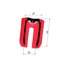 Membrana - Øext 47MM - Øint 34MM - H 59MM