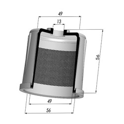 Membrana - Øext 56MM - Øint 49MM - H 56MM