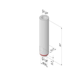 Tubo de extensão oco TPC A153