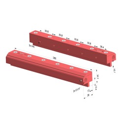 Rideau D'Air Simple Flux Série RA-2 - L 280MM