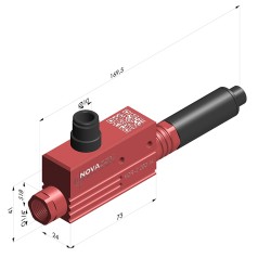 Venturi de estágio único Série VCR-2 - 85% de vácuo