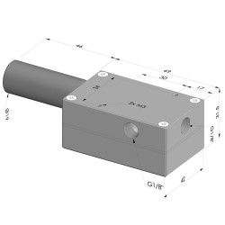 Venturi Multiestágios Série VME - 90% de Vácuo