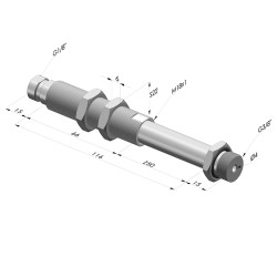 Conjunto de mola da série ER M38 C50-Z 50 mm