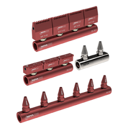 Rampas cilíndricas de fornecimento de ar com 2 a 6 saídas