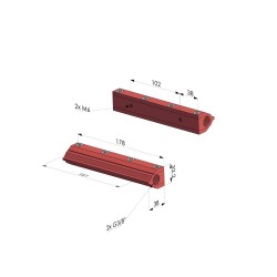 Cortina de Ar de Fluxo Duplo Série RA-3 - L 178MM - Fluxo 52500l/min